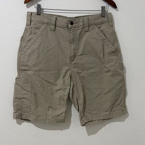 Carhartt Men's Khaki Cargo Shorts